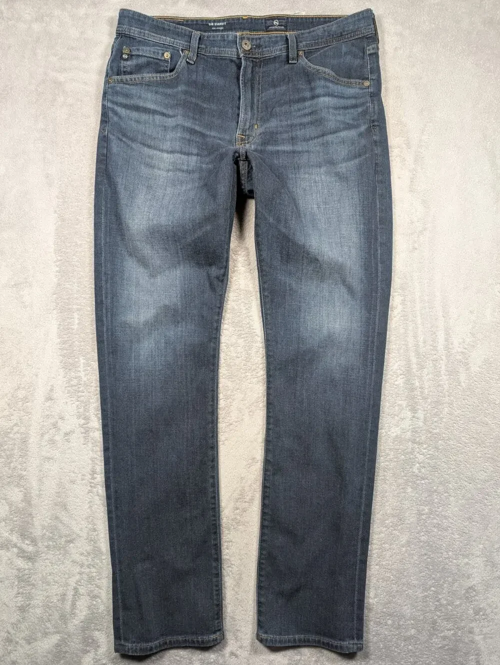 AG Adriano Goldschmied The Everett Slim Straight Jeans Mens 34x34 Classic Casual